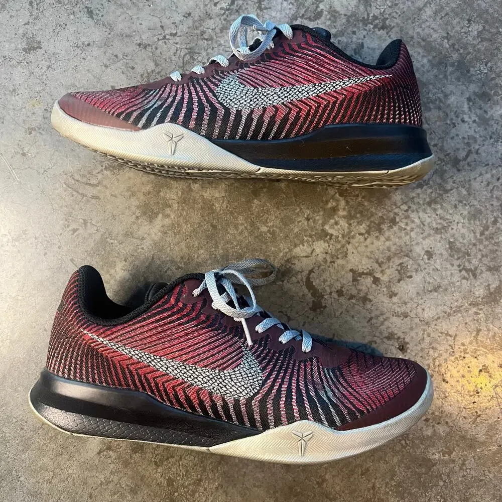 Nike Kobe Mentality 2 University Red Wolf Grey 818952-022 Men’s Size 7.5